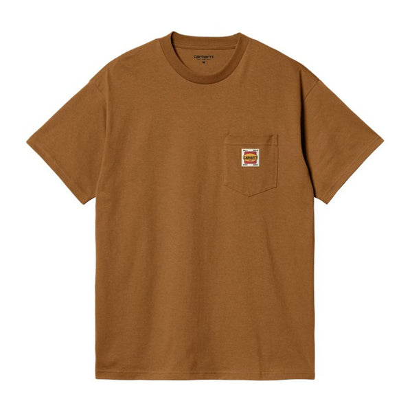 Carhartt S/S Field Pocket T-Shirt - Hamilton Brown - Streetart.fr